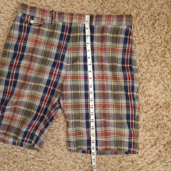 1967 Ralph Lauren Reg Sportswear‎ Plaid Mens 34 Plaid Shorts - Picture 4 of 5